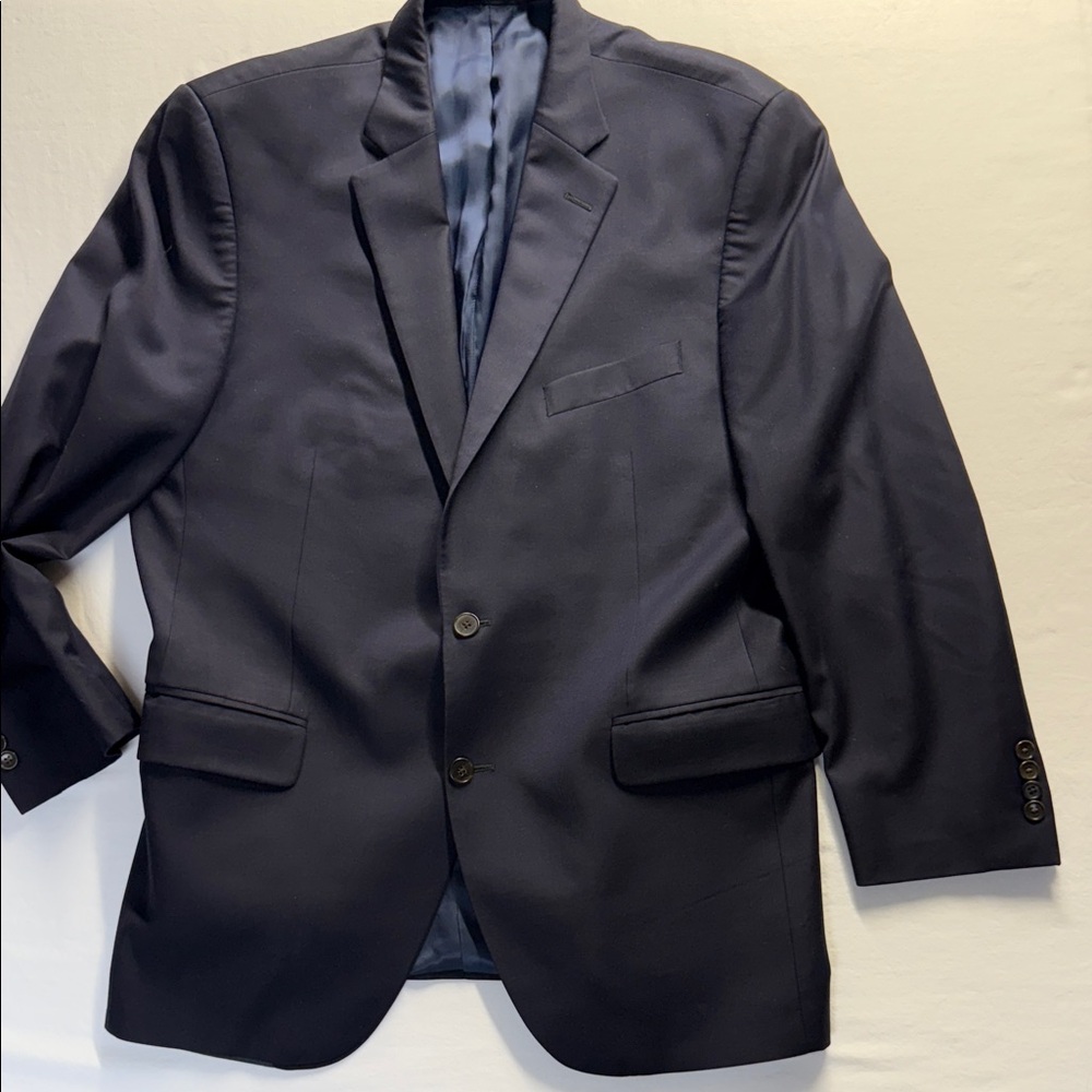 Peter Millar Navy Two-Button Sport Coat